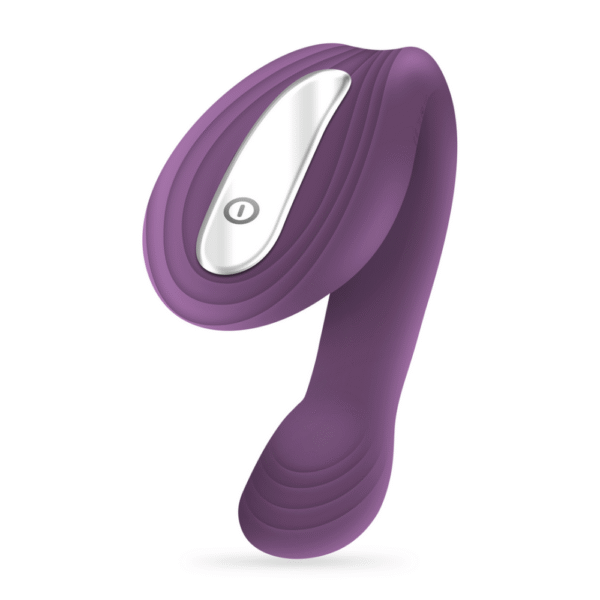 Pleasuriser - Rechargeable Vibrator with Waterbased Lubricant - 1.7 fl oz / 50 ml - Purple - Afbeelding 4