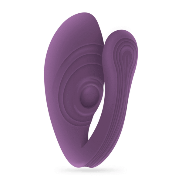 Pleasuriser - Rechargeable Vibrator with Waterbased Lubricant - 1.7 fl oz / 50 ml - Purple - Afbeelding 5