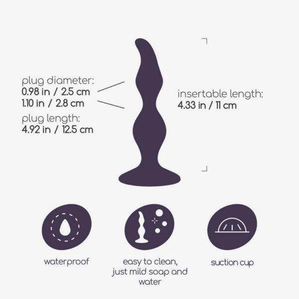 The Claw - Prostaat Massager Plug - Zwart - Afbeelding 4