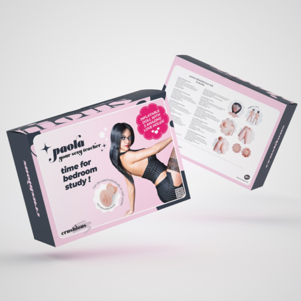Paola The Teacher - Opblaasbare Pop met Stroker - Afbeelding 2