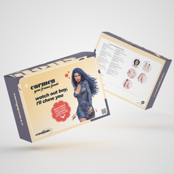 Carmen The Femme Fatale - Opblaasbare Pop - Afbeelding 2