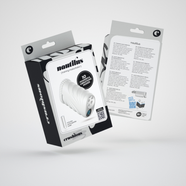 Nautilus - Trainingsmasturbator met Verwijderbare Bullet - Wit - Afbeelding 2