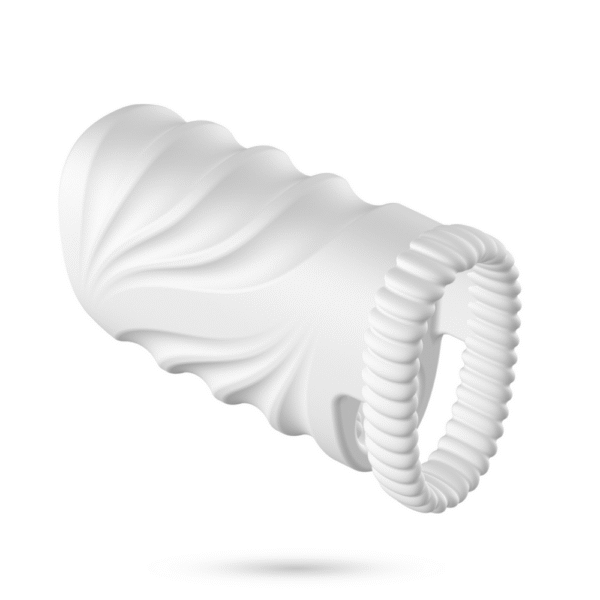 Nautilus - Trainingsmasturbator met Verwijderbare Bullet - Wit - Afbeelding 4