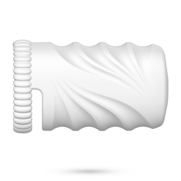 Nautilus - Trainingsmasturbator met Verwijderbare Bullet - Wit - Afbeelding 5