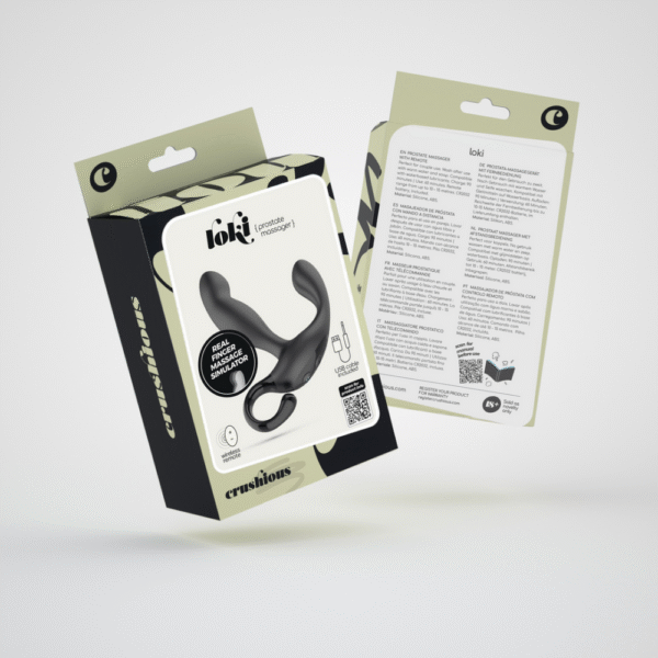 Loki - Oplaadbare Prostaatmassager met Afstandsbediening - Zwart - Afbeelding 2