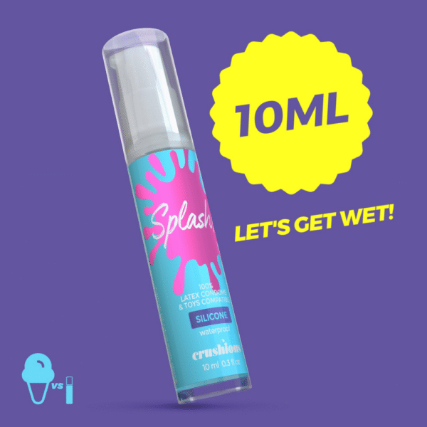 Splash - Siliconen Glijmiddel - 0,3 fl oz / 10 ml - Afbeelding 4