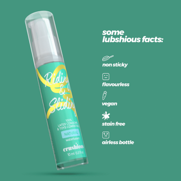 Rijden en Glijden - Waterbasis Glijmiddel - 0,3 fl oz / 10 ml - Afbeelding 5