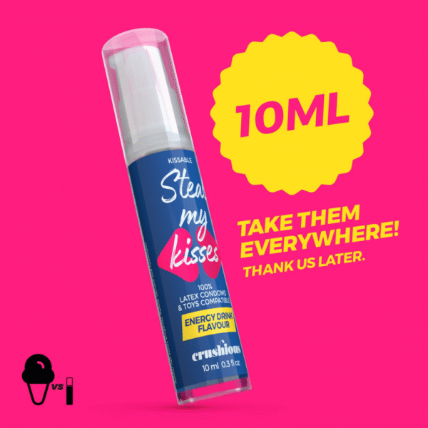 Steal My Kisses - Glijmiddel - Energiedrank Smaak - 0,3 fl oz / 10 ml - Afbeelding 4