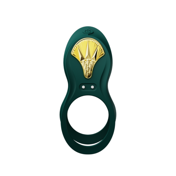 BAYEK - Draagbare Vibrator - Turquoise Groen - Afbeelding 4