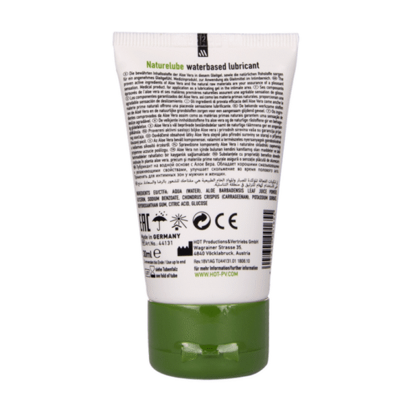 Waterbased Nature Lube - Aloë Vera - 1 fl oz / 30 ml - Afbeelding 2