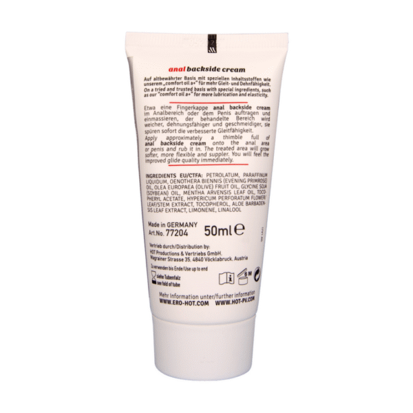 Achterkant - Stimulerende Crème - 2 fl oz / 50 ml - Afbeelding 2