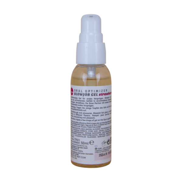 Oral Optimizer - Deepthroat Gel - Aardbei - 2 fl oz / 50 ml - Afbeelding 3