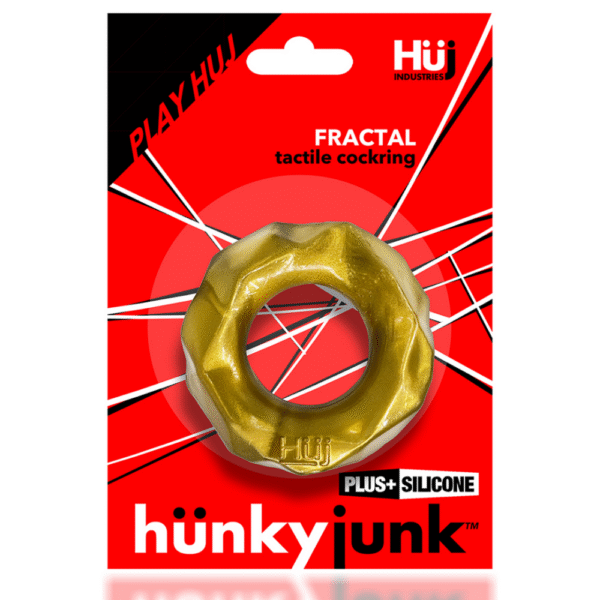 Fractal - Tactiele Cockring - Brons - Afbeelding 2