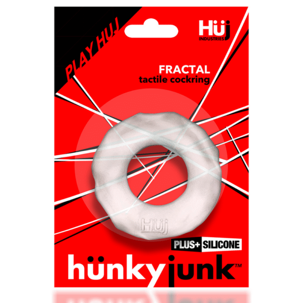 Fractal - Tactiele Cockring - Helder IJs - Afbeelding 2