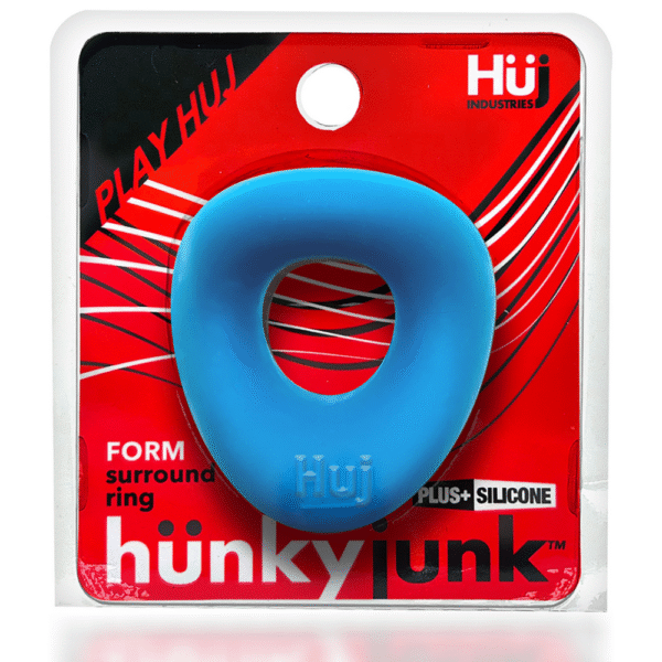Form - Curvy Cockring - Teal Ice - Afbeelding 2