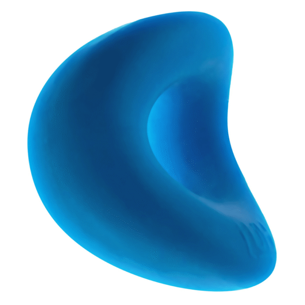 Form - Curvy Cockring - Teal Ice - Afbeelding 4