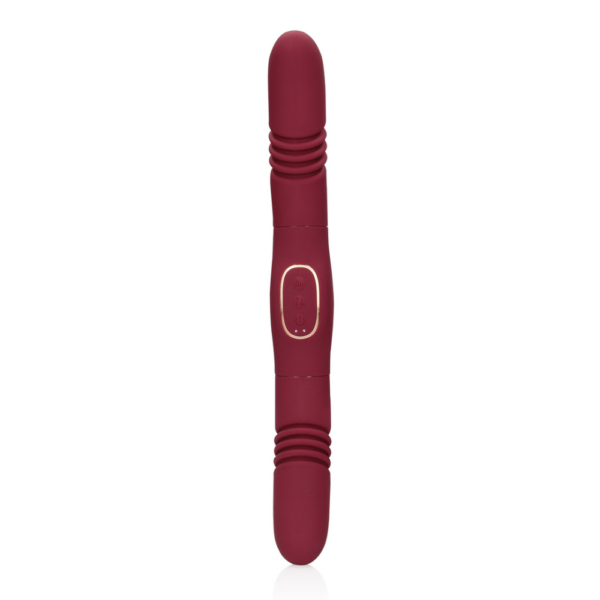 Dubbelzijdige Duwvibrator - Merlot Druif - Afbeelding 5