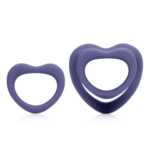 Hart Cockring Set - Violet Storm - Afbeelding 4