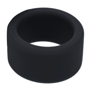 Vloeibare Silicoen Balriem - M - 34mm - Zwart