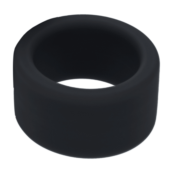 Vloeibare Silicoen Balriem - M - 34mm - Zwart