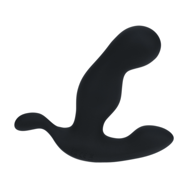Verwarmende en Vibrerende Silicone Prostaat Stimulator - Zwart