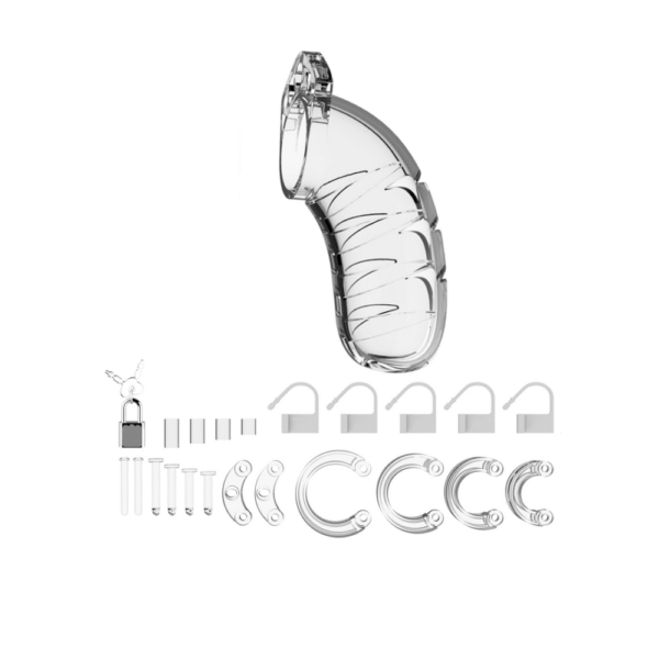 Model 04 Chastity Cock Cage - 4.5 / 11,5 cm - Afbeelding 3