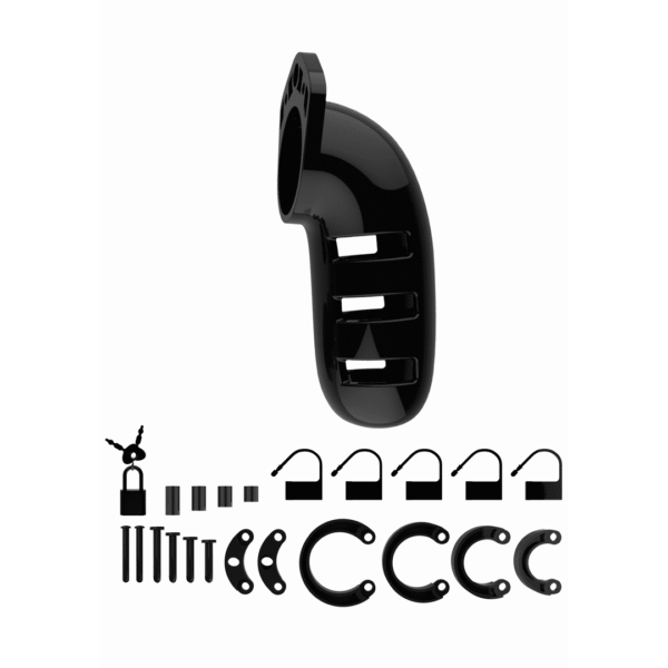 Model 06 Chastity Cock Cage - 5,5 / 14 cm - Afbeelding 3