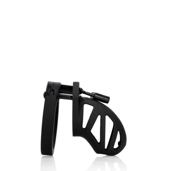 Model 23 - Chastity Cage - 2,5'' / 6,5 cm - Zwart - Afbeelding 4