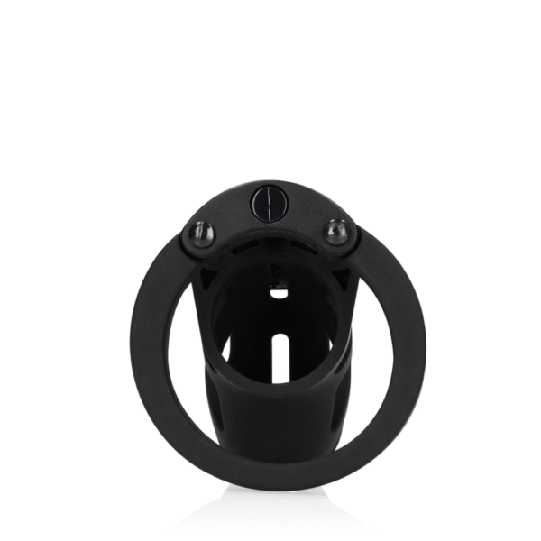 Model 23 - Chastity Cage - 2,5'' / 6,5 cm - Zwart - Afbeelding 5