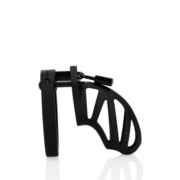 Model 24 - Chastity Cage - 3.5'' / 9 cm - Zwart - Afbeelding 4