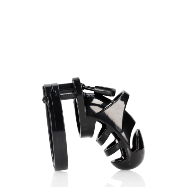 Model 25 - Chastity Cage - 3.5'' / 9 cm - Zwart - Afbeelding 4