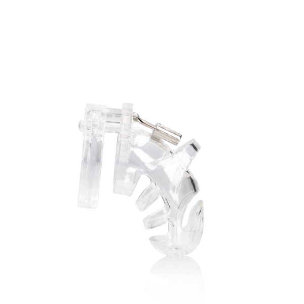 Model 25 - Chastity Cage - 3.5'' / 9 cm - Transparant - Afbeelding 4
