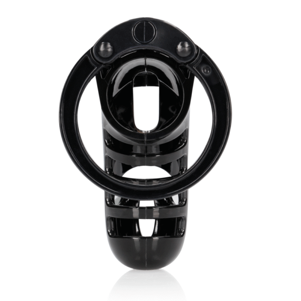Model 26 - Chastity Cage - 4.5'' / 11,5 cm - Zwart - Afbeelding 5