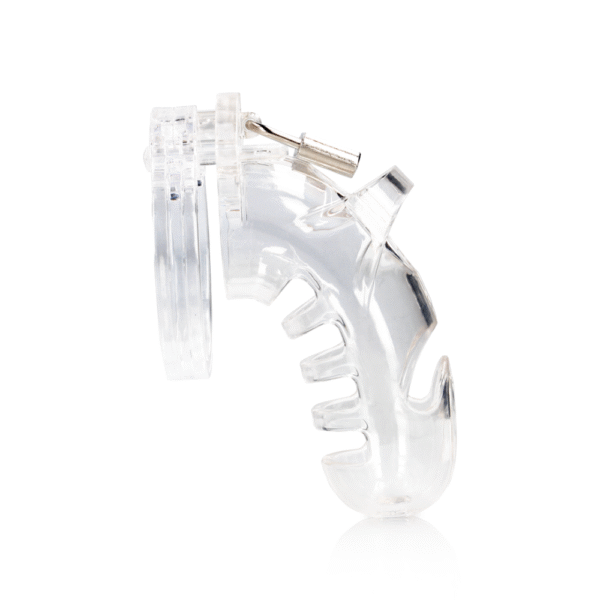 Model 26 - Chastity Cage - 4.5'' / 11,5 cm - Transparant - Afbeelding 4