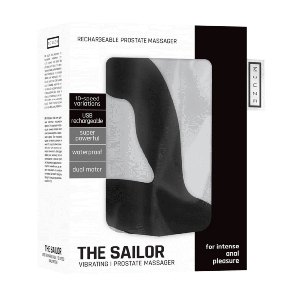 The Sailor - Vibrating Prostate Stimulator - Black - Afbeelding 2