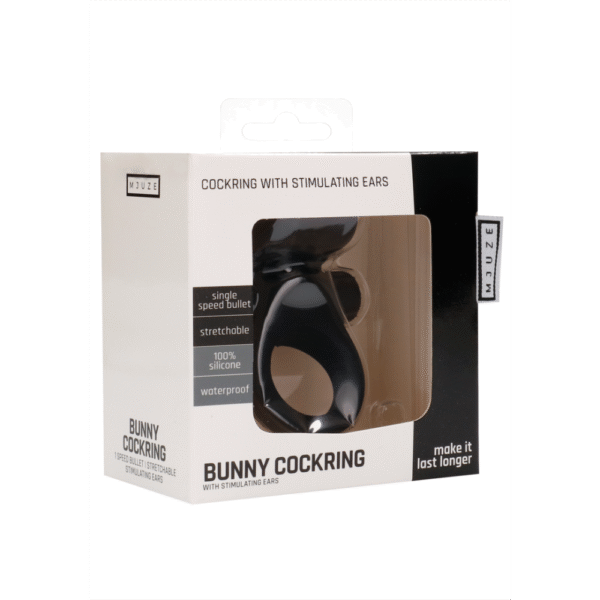 Bunny - Cockring met Stimulerende Oortjes - Afbeelding 2