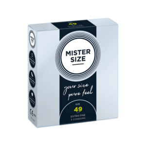 Pure Feel - Condoms 49 mm - 3 Pack