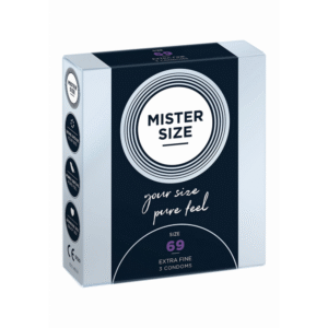 Pure Feel - Condoms 69 mm - 3 Pack