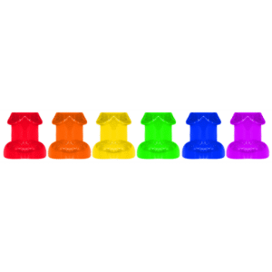 Regenboog Shotglas Set