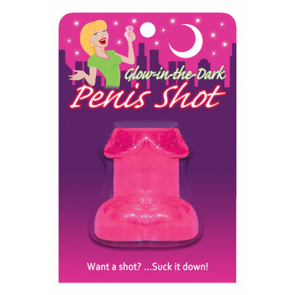 Glow-in-the-Dark Penis Shot - Roze