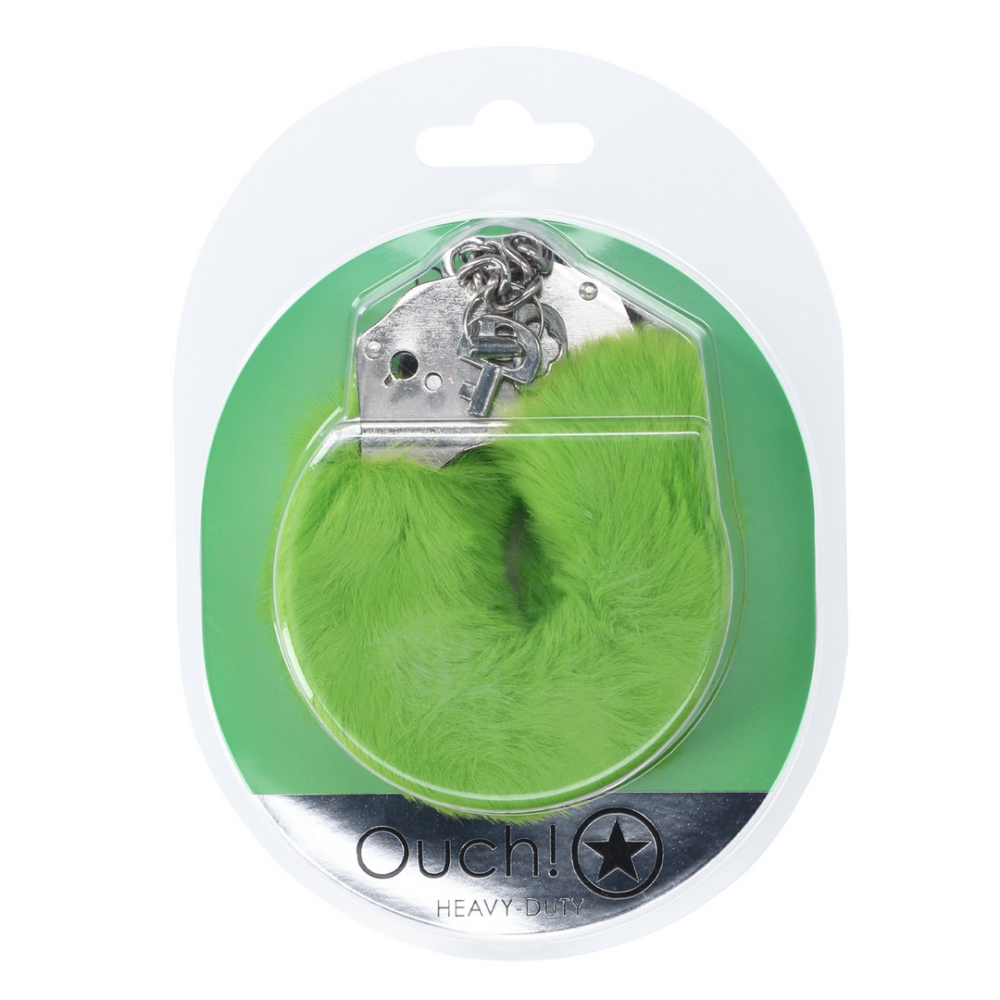 Zware Fluffy Handboeien - Groen - Afbeelding 2