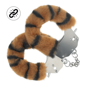 Zware Fluffy Handboeien - Tijger
