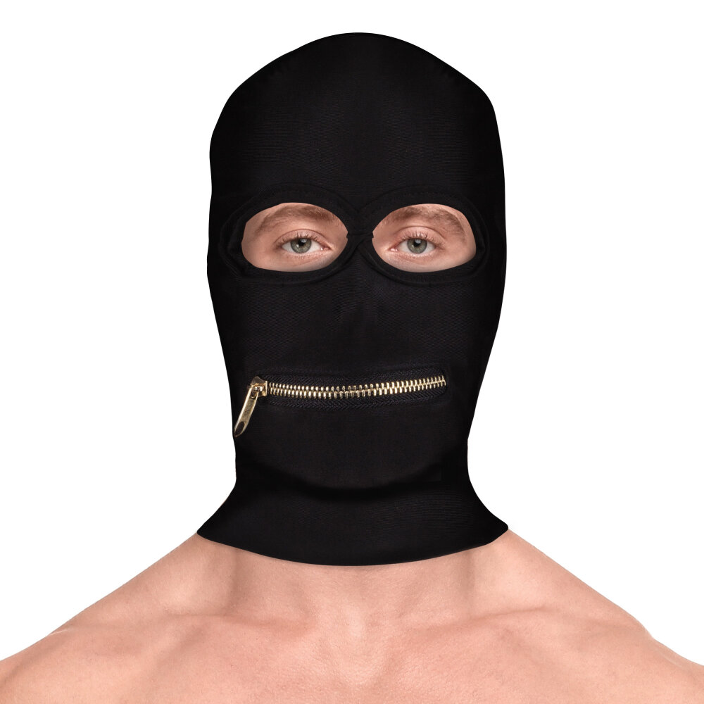 Extreme Zipper Mask met Oog en Mond Zipper - Afbeelding 3