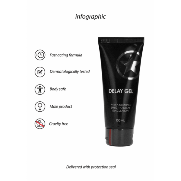Vertraag Gel - 3 fl oz / 100 ml - Afbeelding 4
