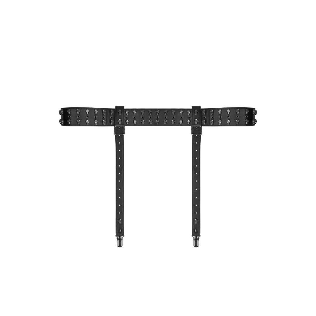 Garter Belt with Skulls