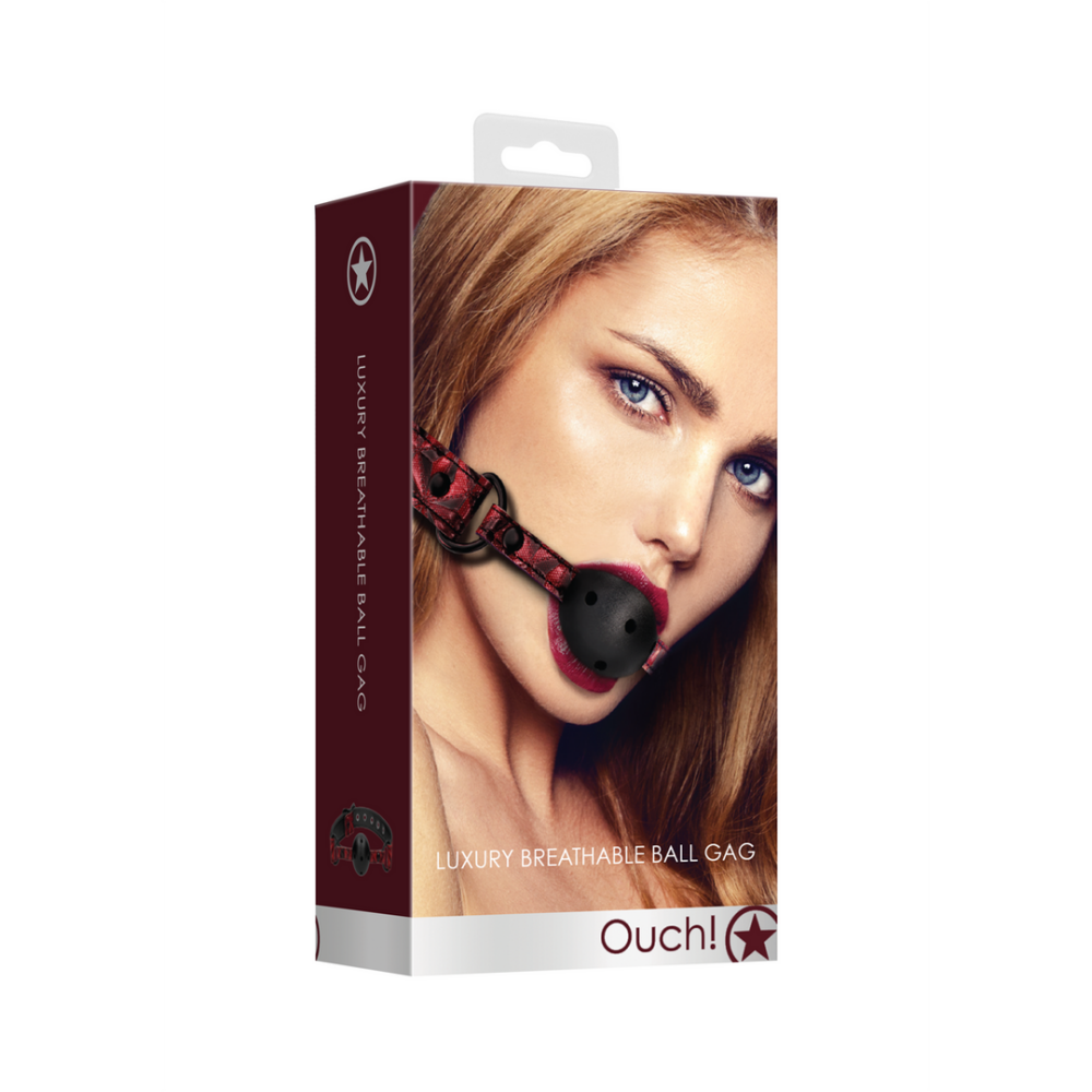 Ademend Ball Gag - Afbeelding 2