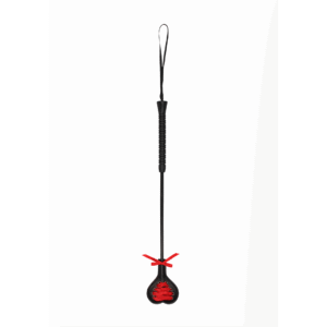 Hartvormige Crop met Rode Kant