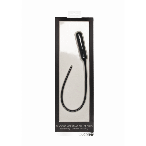 Silicone Vibrerende Bullet Plug Extra Lang - Afbeelding 2