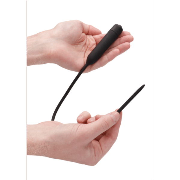 Silicone Vibrerende Bullet Plug Extra Lang - Afbeelding 5