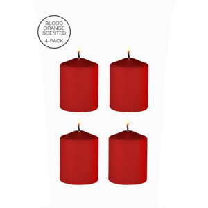 Tease Candles - Sinful - 4 Stuks - Rood